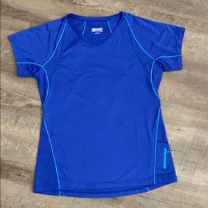 Kirkland Signature Ladies Athletic Shirt Blue L